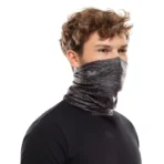 دستمال سر و گردن باف مدل HTR graphite