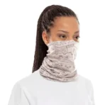 دستمال سر و گردن باف مدل coolnet solr sand