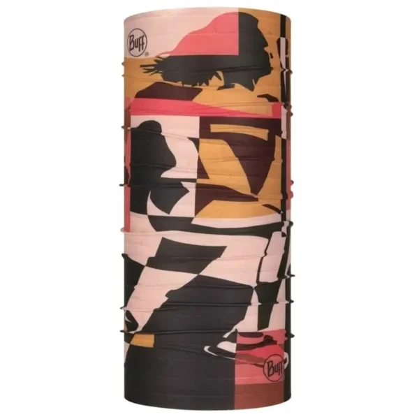 دستمال سر و گردن باف مدل coolnet w-retro multy