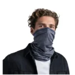 دستمال سر و گردن باف merino light weight multistries light denim