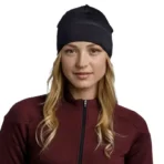 کلاه باف مدل merino light weight beanie solid black