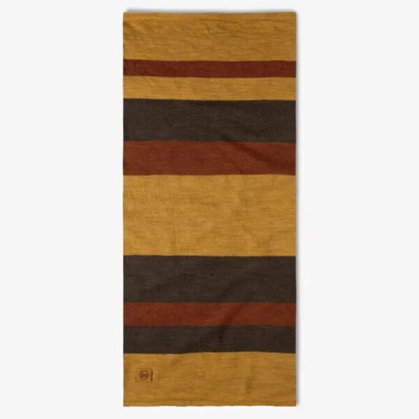 دستمال سر و گردن باف مدل merino move mustard