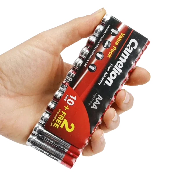 باتری 12 تایی نیم قلمی کملیون