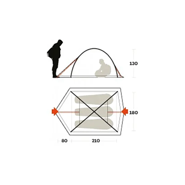 چادر فرینو مدل Kalahari 3