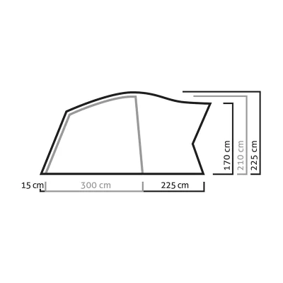 چادر سالیوا مدل Alpine Lodge V