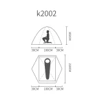 چادر پکینیو مدل 2002 K