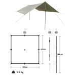 سایبان دانانیک مدل SB104