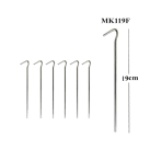 میخ چادر و سایبان دانانیک مدل MK119