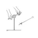 میخ چادر و سایبان دانانیک مدل MK325