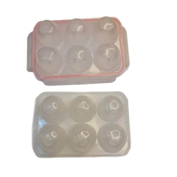 جا تخم مرغی تاشو مسافرتی - ظرف نگهداری تخم مرغ در سفر و کمپینگ