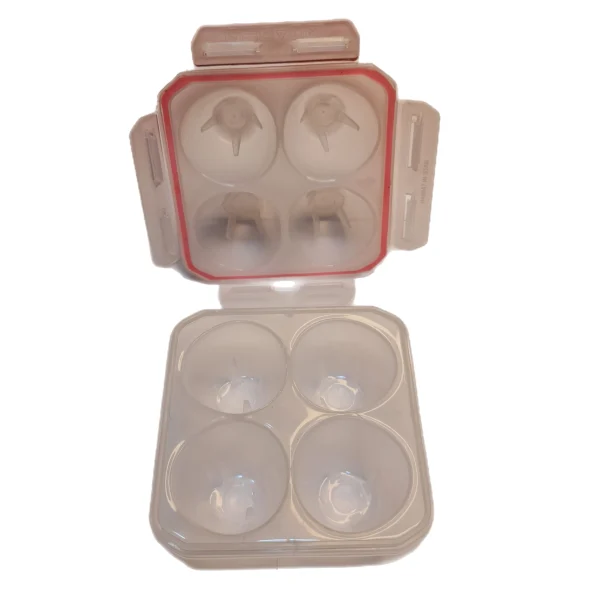 جا تخم مرغی تاشو مسافرتی - ظرف نگهداری تخم مرغ در سفر و کمپینگ