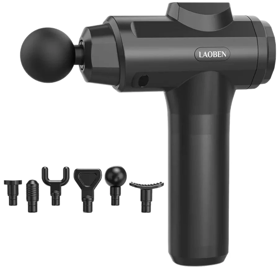 Laoben - ماساژور - (3) ماساژور تفنگی Laoben Massage Gun