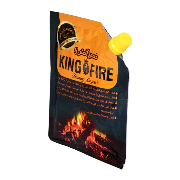 خمیر آتش‌زا کینگ فایر (King Fire Fire Starter Gel)