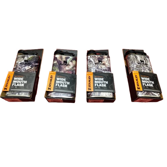 قمقمه کتابی استنلی طرح استتار Stanley Wide Mouth Flask Mossy OAK 230 CC