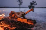 تبر دسته چوبی فیسکارس مدل Fiskars Norden Chopping Axe N7