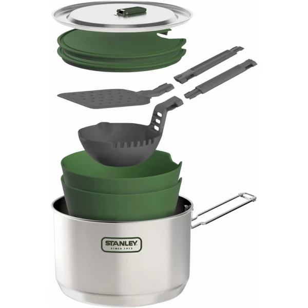 مجموعه 10 عدد ظروف خوراک پزی استنلی Stanley Adventure prep + Cook Set