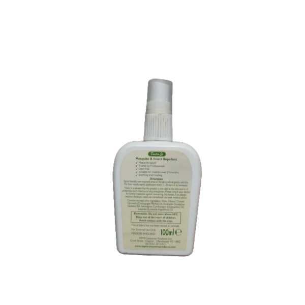 اسپری دفع‌کننده پشه و حشرات Docton Mosquito & Insect Repellent